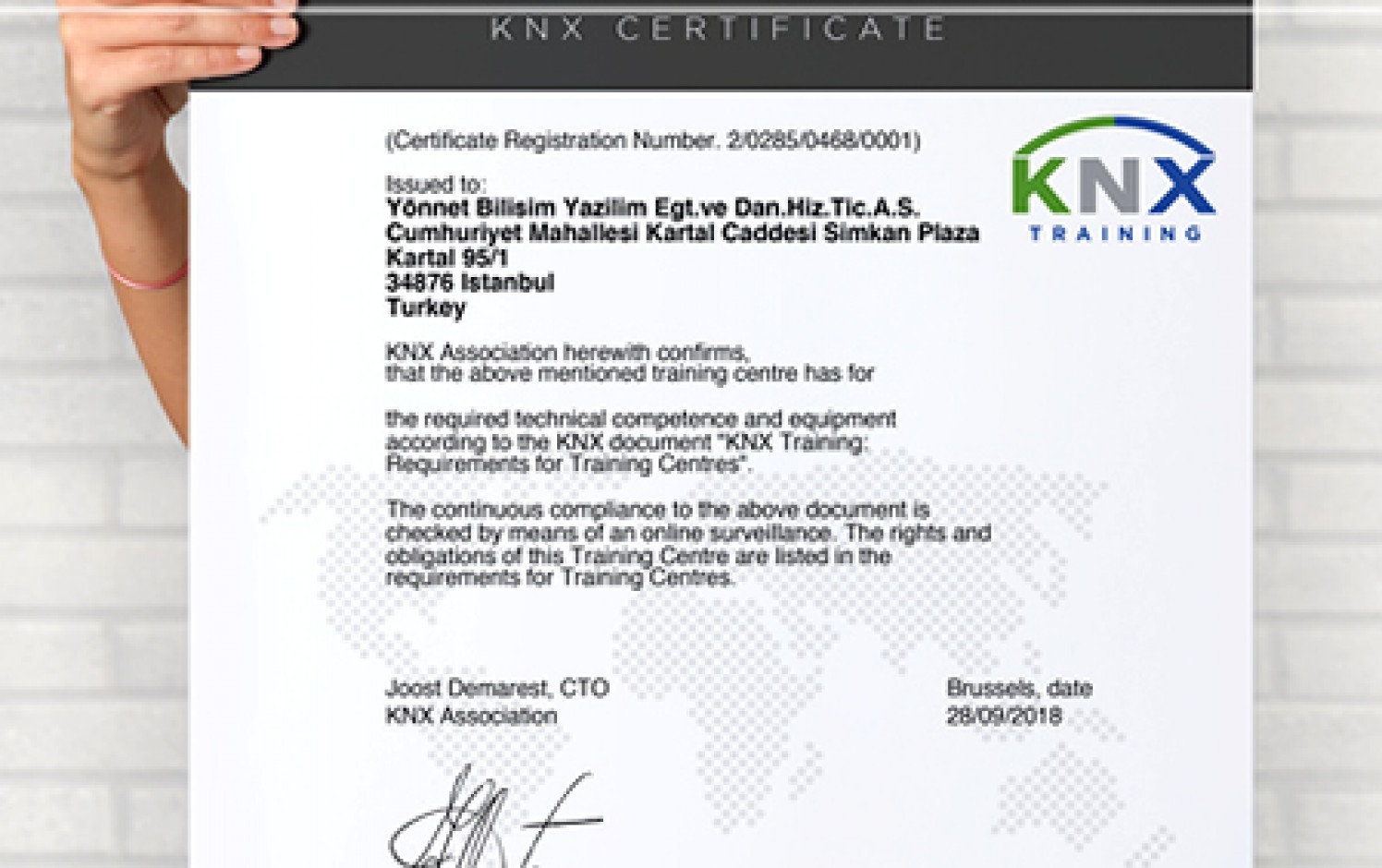 Interra, with the success of the KNX training center, also works for the growth and development of the sector