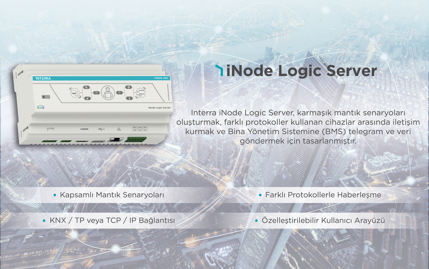 Akıllı Binaların Geleceği iNode Logic Server ile Şekilleniyor!